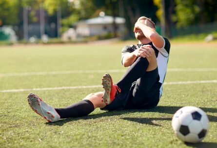 Estas son las lesiones más frecuentes en el fútbol