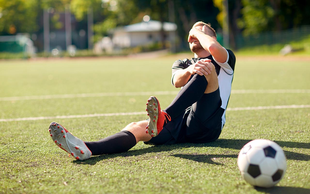 Estas son las lesiones más frecuentes en el fútbol