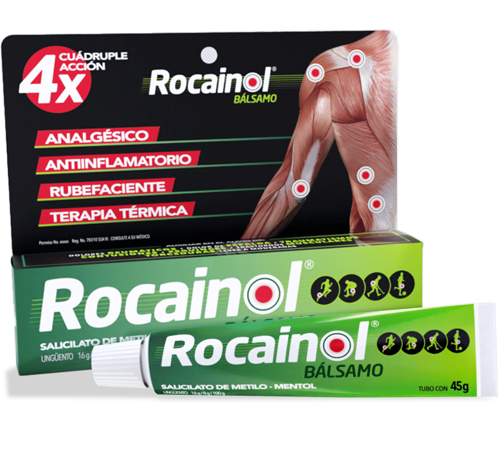 Rocainol balsamo de 45g